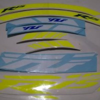 TERUJI Stiker Velg Sticker Decal Motor Yamaha YZF R25 bisa custom jadi