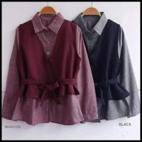BAYAR DI TEMPAT BLOUSE ATASAN WANITA BAJU MUSLIM