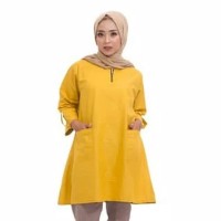 Blouse Nagita Baju Atasan Tunik Wanita Muslim Blouse Monna Jumbo -