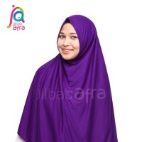 Hijab Instan Bergo Kaos Tanpa Pet SYIFA size 3XL| Jilbab Afra