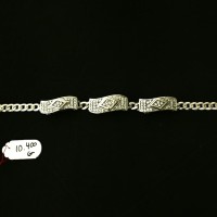 gelang emas putih model unik