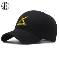 Topi Pria FS Hitam Katun Putih Flexfit Taktis Cap Wajah Wanita Bisbol