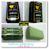 Sulfur Original Soap Herbal Sabun Belerang Asli Obat Penyakit Kulit ok