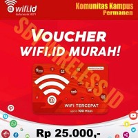 TERBARU Voucher Permanen Wifi Id Komunitas Kampus