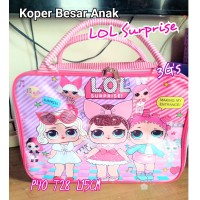 Koper Kanvas Anak Murah Kualitas Resleting Gembok Besar