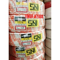 Per Meter KABEL LISTRIK NYM BUKAN ETERNA 2X1.5 2X15 KAWAT TEMBAGA SNI