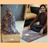 Sajadah polos alas sholat karpet tikar matras bulu lucu lembut rasfur