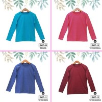 HOT SALE!! KAOS POLOS WANITA BAJU LENGAN PANJANG BAHAN COTTON COMBED