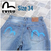 Celana Jeans Evisu M9K Original Bukan Chino Cargo Trackpants