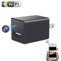Spy / Hidden Camera / Kamera Pengintai WIFI Wall Charger Adaptor