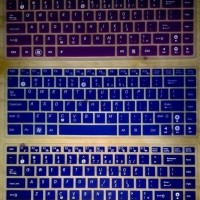 Keyboard Protector ASUS K40 X45 X84 14 warna aksesories laptop TERLA
