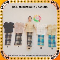 Mainan Anak Baju Boneka Barbie Cowok Hans-Ken Muslim Unik