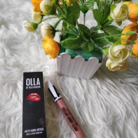 matte liquid lipstik olla ramlan nude