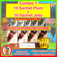 Optrimax Combo Plum 10 Pcs Dan Jelly 10 Pcs
