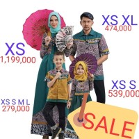Tuneeca Sarimbit Couple Tosca Baju Muslim Couple Gamis Muslimah Koko M