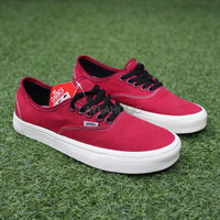 SNEAKER RUN PRIA MURAH SEPATU VANS RED AUTHENTIC MONO