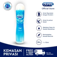 Durex Play 100mL Lubricant - Pelumas Bahan Dasar Air Cocok utk Kondom