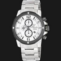 Jam Tangan Pria Alexandre Christie AC 6410 Silver Original Garansi