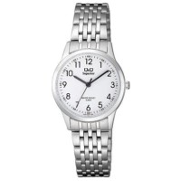 Q&Q QQ QnQ Superior Jam Tangan Wanita Rantai Silver S281J204Y Original