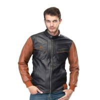 JAKET MOTOR SEMI KULIT PRIA INFICLO ORIGINAL DISTRO BRANDED - SZK 343