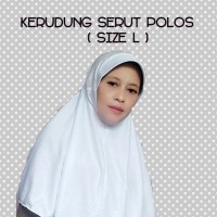 Paling Laris Kerudung Jilbab Instan Bergo Serut Polos Anak Sekolah Sd