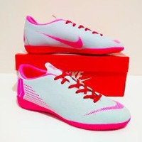 SEPATU FUTSAL Nike Mercurial VaporX IC New Grade Ori Grey Pink Ndeso G