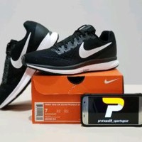 SIZE 38 - ORIGINAL ASLI NIKE AIR ZOOM PEGASUS 34 BLACK SEPATU LARI RUN
