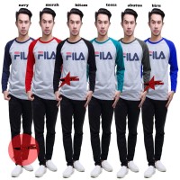 T-Shirt / Kaos Pria -- Raglan fila / kaos raglan pria Fila