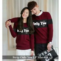 KAOS COUPLE PASANGAN PRIA WANITA BAJU LENGAN PANJANG TERBARU