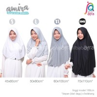 Paling Murah Bergo Antem Kaos Instan Amira Ukuran L | Jilbab Afra -
