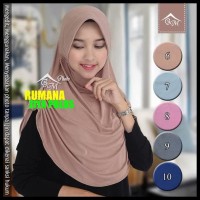 Cuci Gudang Jilbab Langsung / Instan / Syria / Bergo Rumana Polos