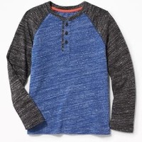 Kaos Anak Old Navy Raglan T-Shirt Original