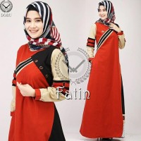 Dobu Andrea Dress Gamis Muslimah Gamis Merah Gamis Lebaran