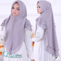 Murah Jilbab Instan Hijab Syari Kerudung Khimar Ceruti Sifon Hanum