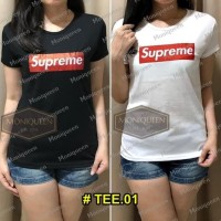 Murah Kaos Supreme Tee / Pull&Bear / Kenzo Atasan Baju Blouse Wanita