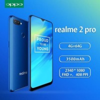 HANDPHONE REALME 2 PRO RAM 4 ROM 64 GARANSI RESMI 1 TAHUN - BIRU