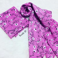 TERMURAH JILBAB INSTAN SEGITIGA INSTAN MOTIF MONALISA KODE IF