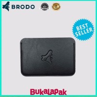 Dompet Pria Aksesoris Pria Tapper Card BRODO Wallet Black