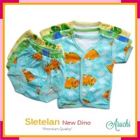 NEW ARUCHI BABY NEWBORN Setelan PENDEK Piyama Baju Tidur Bayi
