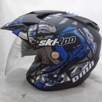 Helm Motoret Double Visor Helem Ski Kuning Set Motorara Kyt Ink Gm Wto