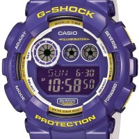 Casio G-Shock GD-120CS-6DR - Jam Tangan Pria - Ungu/Putih