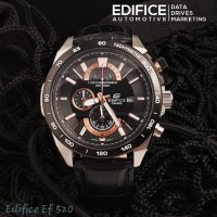 Jam Tangan Pria Merk Casio Edifice Miyota Type : EF520 Baterai Box 1