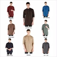 BAJU MUSLIM PRIA LENGAN PENDEK BAJU KOKO TAQWA KURTA TERBARU MURAH