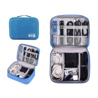 Waterproof Travel Cable Bag Data Line Digital USB Gadget Organizer