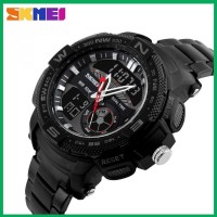 Terbaru SKMEI Jam Tangan Analog Digital Pria LED Tahan/Anti Air B022