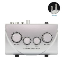 Termurah Console Microphone Audio System Karaoke Machine Compact Sound