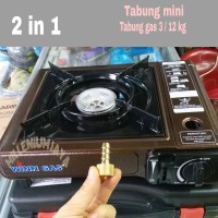 KOMPOR PORTABLE WINN GAS 2 IN 1