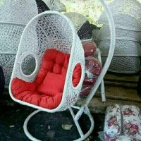 ayunan gantung kursi santai rotan