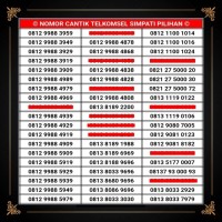 Nomor Cantik Simpati No Telkomsel Loop Indosat IM3 XL Axis