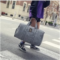TRAVEL BAG TAS TRAVEL FITNES GYM UKURAN BESAR DENGAN TEMPAT SEPATU